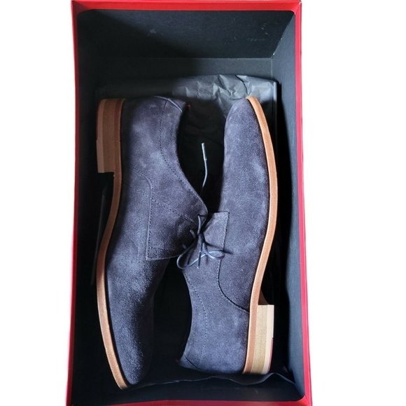 HUGO Boss Men's Suede Oxford Shoes. Size 6 - Picture 6 of 8